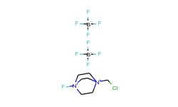 1-Chloromethyl-4-fluoro-1,4-diazoniabicyclo[2.2.2]octane bis(tetrafluoroborate)