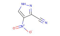 4-​Nitro-​1H-​pyrazole-​3-​carbonitrile