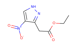 ethyl (4-nitro-1H-pyrazol-3-yl)acetate