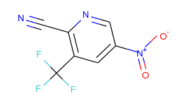 5-NITRO-3-TRIFLUOROMETHYL-PYRIDINE-2-CARBONITRILE