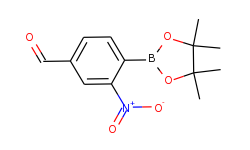 3-NITRO-4-(4,4,5,5-TETRAMETHYL-1,3,2-DIOXABOROLAN-2-YL)BENZALDEHYDE