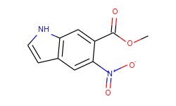 Methyl 5-nitro-1H-indole-6-carboxylate