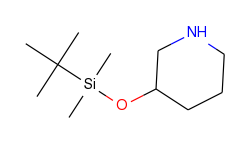 3-[(tert-butyldimethylsilyl)oxy]piperidine