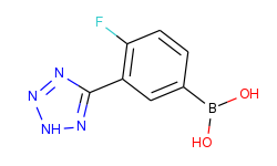 4-Fluoro-3-(tetrazol-5-yl)phenylboronic acid