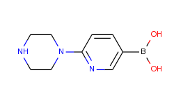 2-Piperazinopyridine-5-boronic acid