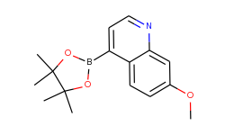 7-Methoxy-4-(4,4,5,5-tetramethyl-1,3,2-dioxaborolan-2-yl)quinoline