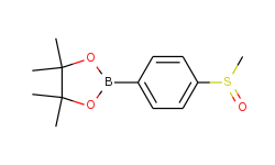 4,4,5,5-Tetramethyl-2-(4-(methylsulfinyl)phenyl)-1,3,2-dioxaborolane