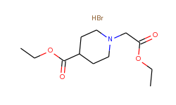 1-ethoxycarbonylmethyl-piperidine-4-carboxylic acid ethyl ester; hydrobromide