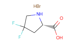 (S)-4,4-Difluoropyrrolidine-2-carboxylic acid hydrobromide