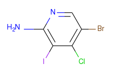 5-BROMO-4-CHLORO-3-IODOPYRIDIN-2-AMINE