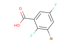 3-Bromo-2,5-difluorobenzoic acid