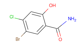 Benzamide, 5-bromo-4-chloro-2-hydroxy-