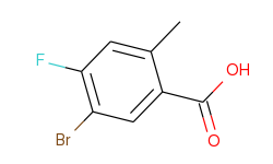 5-Bromo-4-fluoro-2-methyl-benzoic acid