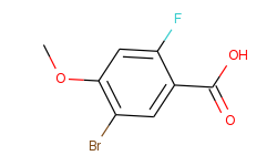 5-Bromo-2-fluoro-4-methoxy-benzoicacid