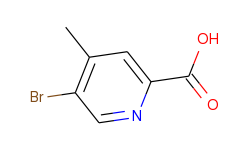 5-Bromo-2-carboxy-4-methylpyridine