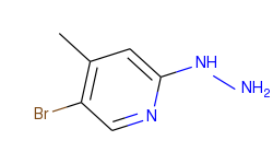 1-​(5-​BROMO-​4-​METHYLPYRIDIN-​2-​YL)​HYDRAZINE