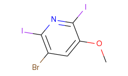 3-BROMO-2,6-DIIODO-5-METHOXYPYRIDINE