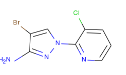 4-BROMO-1-(3-CHLOROPYRIDIN-2-YL)-1H-PYRAZOL-3-AMINE