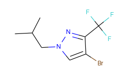 4-Bromo-1-Isobutyl-3-Trifluoromethyl-1H-Pyrazole