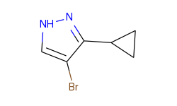 4-BROMO-3-CYCLOPROPYL-1H-PYRAZOLE