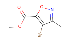 methyl 4-bromo-3-methyl-isoxazole-5-carboxylate