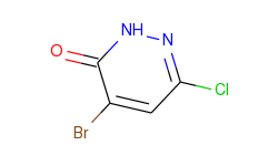 4-Bromo-6-chloropyridazin-3(2H)-one