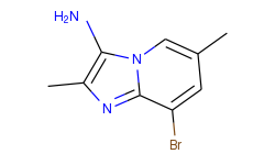 8-BROMO-2,6-DIMETHYLIMIDAZO[1,2-A]PYRIDIN-3-AMINE