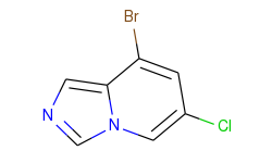 Imidazo[1,5-a]pyridine, 8-bromo-6-chloro-