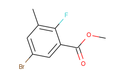 METHYL 5-BROMO-2-FLUORO-3-METHYLBENZOATE