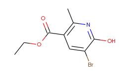 Ethyl 5-bromo-6-hydroxy-2-methylpyridine-3-carboxylate