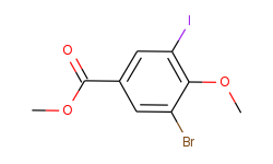 Methyl 3-bromo-5-iodo-4-methoxybenzoate