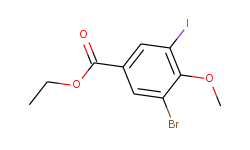 Ethyl 3-bromo-5-iodo-4-methoxybenzoate