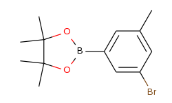 2-(3-BROMO-5-METHYLPHENYL)-4,4,5,5-TETRAMETHYL-1,3,2-DIOXABOROLANE