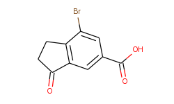 7-Bromo-2, 3-dihydro-3-oxo-1H-indene-5carboxylic acid