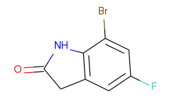 7-bromo-5-fluoroindolin-2-one