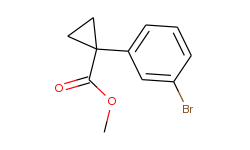 Methyl 1-(3-bromophenyl)cyclopropane-1-carboxylate