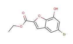 ETHYL 5-BROMO-7-HYDROXYBENZOFURAN-2-CARBOXYLATE