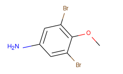 3,5-dibromo-4-methoxy aniline