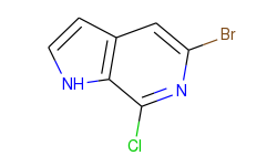 5-Bromo-7-chloro-1h-pyrrolo[2,3-c]pyridine