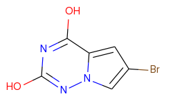 6-Bromopyrrolo[2,1-f][1,2,4]triazine-2,4-diol