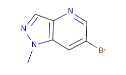 6-bromo-1-methyl-1H-pyrazolo[4,3-b]pyridine