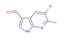 5-Bromo-6-methyl-1H-pyrrolo[2,3-b]pyridine-3-carbaldehyde