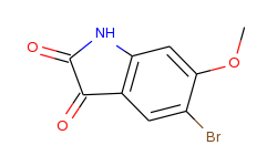 5-Bromo-6-methoxy-1H-indole-2,3-dione