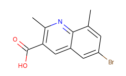 6-Bromo-2,8-dimethylquinoline-3-carboxylic acid