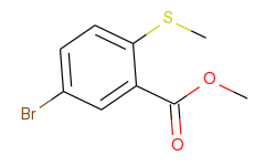 Methyl 5-bromo-2-(methylthio)benzoate