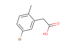 Benzeneacetic acid, 5-bromo-2-methyl-