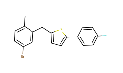 2-(5-Bromo-2-methylbenzyl)-5-(4-fluorophenyl)thiophene