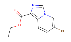 ETHYL 6-BROMOIMIDAZO[1,5-A]PYRIDINE-1-CARBOXYLATE