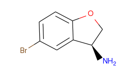 (3S)-5-Bromo-2,3-dihydro-1-benzofuran-3-amine