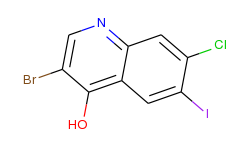 3-bromo-7-chloro-6-iodo-4-Quinolinol